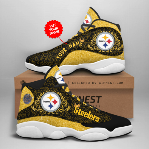 Pittsburgh Steelers Air Jordan 13 Sneaker Custom For Fans Gift
