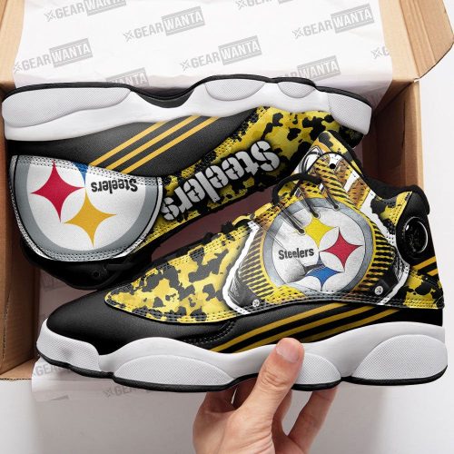 Pittsburgh Steelers Air Jordan 13 Sneaker Custom For Fans Gift