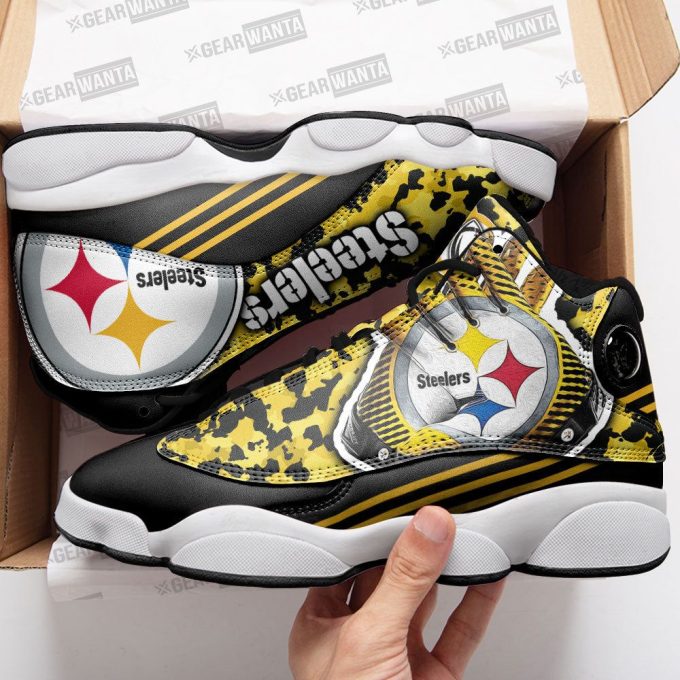 Pittsburgh Steelers Air Jordan 13 Sneaker Custom For Fans Gift