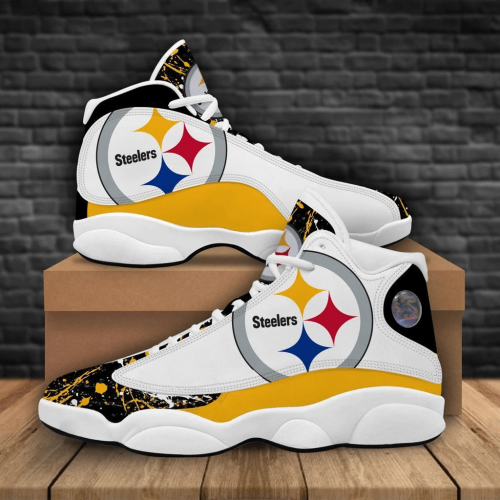 Pittsburgh Steelers Air Jordan 13 Sneaker Custom For Fans Gift