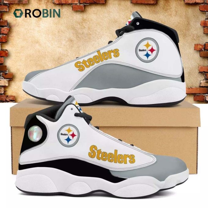 Pittsburgh Steelers Air Jordan 13 Sneaker Custom For Fans Gift