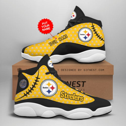 Pittsburgh Steelers Air Jordan 13 Sneaker Custom For Fans Gift