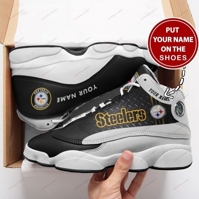 Pittsburgh Steelers Air Jordan 13 Sneaker Custom For Fans Gift