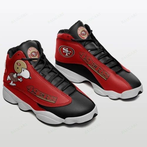 San Francisco 49ers Air Jordan 13 Sneaker Custom For Fans Gift