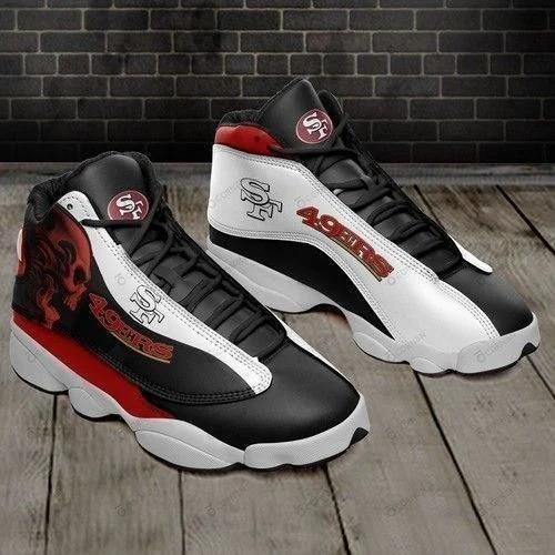 San Francisco 49Ers Air Jordan 13 Sneaker Custom For Fans Gift