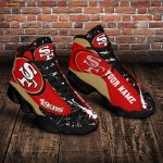 San Francisco 49ers Air Jordan 13 Sneaker Custom For Fans Gift