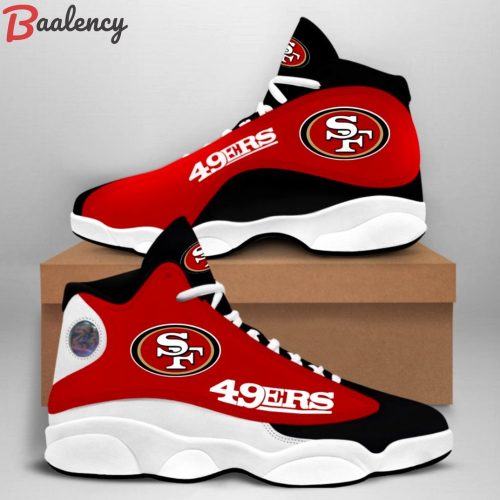 San Francisco 49ers Air Jordan 13 Sneaker Custom For Fans Gift