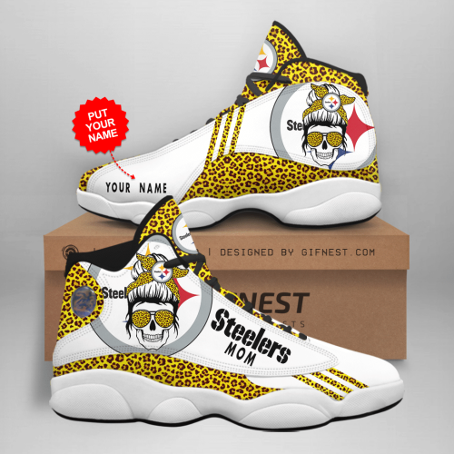Pittsburgh Steelers Mom Air Jordan 13 Sneaker Custom For Fans Gift