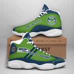 Seattle Seahawks Air Jordan 13 Sneaker Custom For Fans Gift