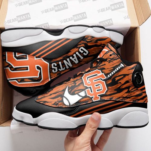 San Francisco Giants Air Jordan 13 Sneaker Custom For Fans  Unisex Shoes Gift