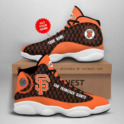 San Francisco Giants Air Jordan 13 Sneaker Custom For Fans  Unisex Shoes Gift