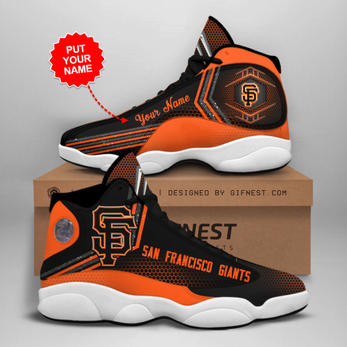 San Francisco Giants Air Jordan 13 Sneaker Custom For Fans  Unisex Shoes Gift
