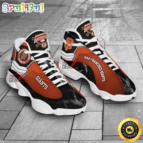 San Francisco Giants Air Jordan 13 Sneaker Custom For Fans  Unisex Shoes Gift