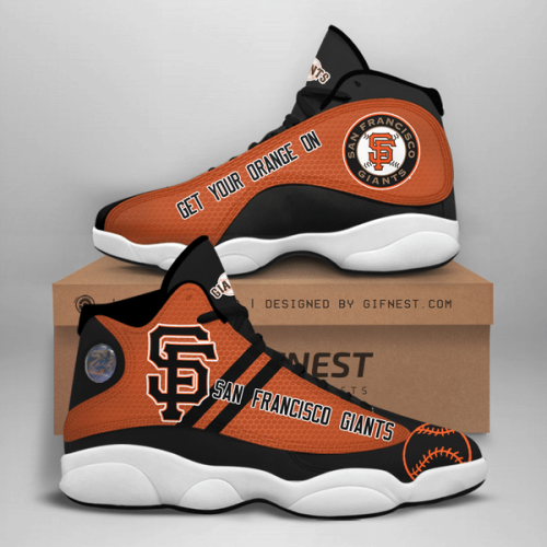 San Francisco Giants Air Jordan 13 Sneaker Custom For Fans  Unisex Shoes Gift