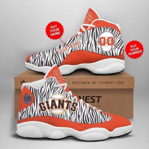 San Francisco Giants Air Jordan 13 Sneaker Custom For Fans  Unisex Shoes Gift