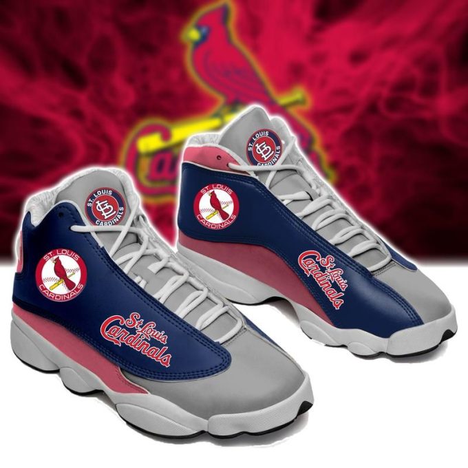 St. Louis Cardinals Air Jordan 13 Sneaker Custom For Fans  Unisex Shoes Gift