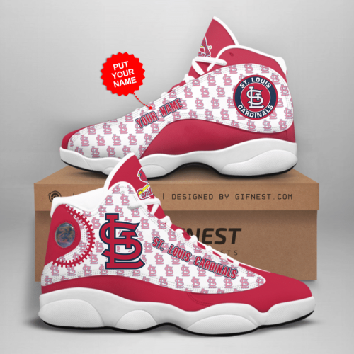 St. Louis Cardinals Air Jordan 13 Sneaker Custom For Fans  Unisex Shoes Gift