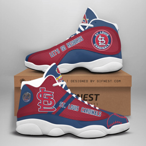 St. Louis Cardinals Air Jordan 13 Sneaker Custom For Fans  Unisex Shoes Gift