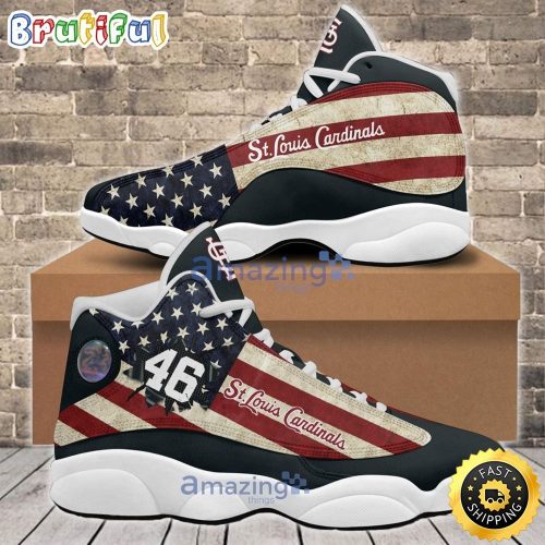 St. Louis Cardinals Air Jordan 13 Sneaker Custom For Fans  Unisex Shoes Gift