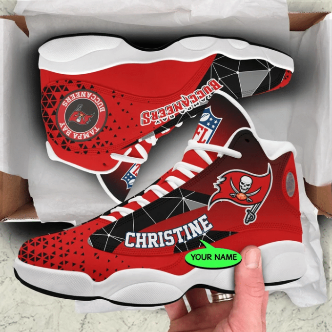Tampa Bay Buccaneers Air Jordan 13 Sneaker Custom For Fans Gift