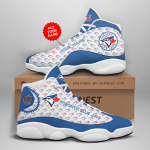 Toronto Blue Jays Air Jordan 13 Sneaker Custom For Fans  Unisex Shoes Gift