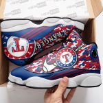 Texas Rangers Air Jordan 13 Sneaker Custom For Fans  Unisex Shoes Gift