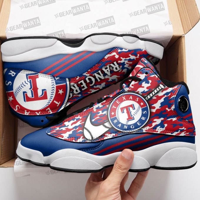 Texas Rangers Air Jordan 13 Sneaker Custom For Fans  Unisex Shoes Gift