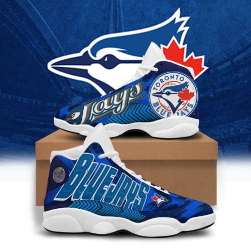 Toronto Blue Jays Air Jordan 13 Sneaker Custom For Fans  Unisex Shoes Gift