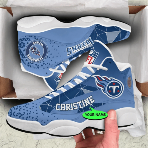 Tennessee Titans Air Jordan 13 Sneaker Custom For Fans Gift