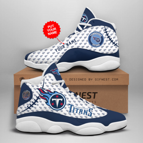 Tennessee Titans Air Jordan 13 Sneaker Custom For Fans Gift
