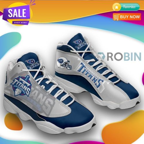 Tennessee Titans Air Jordan 13 Sneaker Custom For Fans Gift