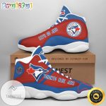 Toronto Blue Jays Air Jordan 13 Sneaker Custom For Fans  Unisex Shoes Gift