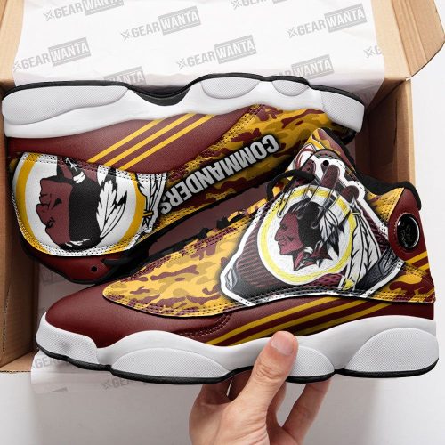 Washington Commanders Air Jordan 13 Sneaker Custom For Fans Gift