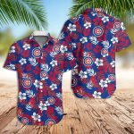 Chicago Cubs Hawaiian Shirt with Flower Leaves Design – Official MLB Merchandise Chicago Cubs Hawaiian Shirt with Flower Leaves Design – Official MLB Merchandise