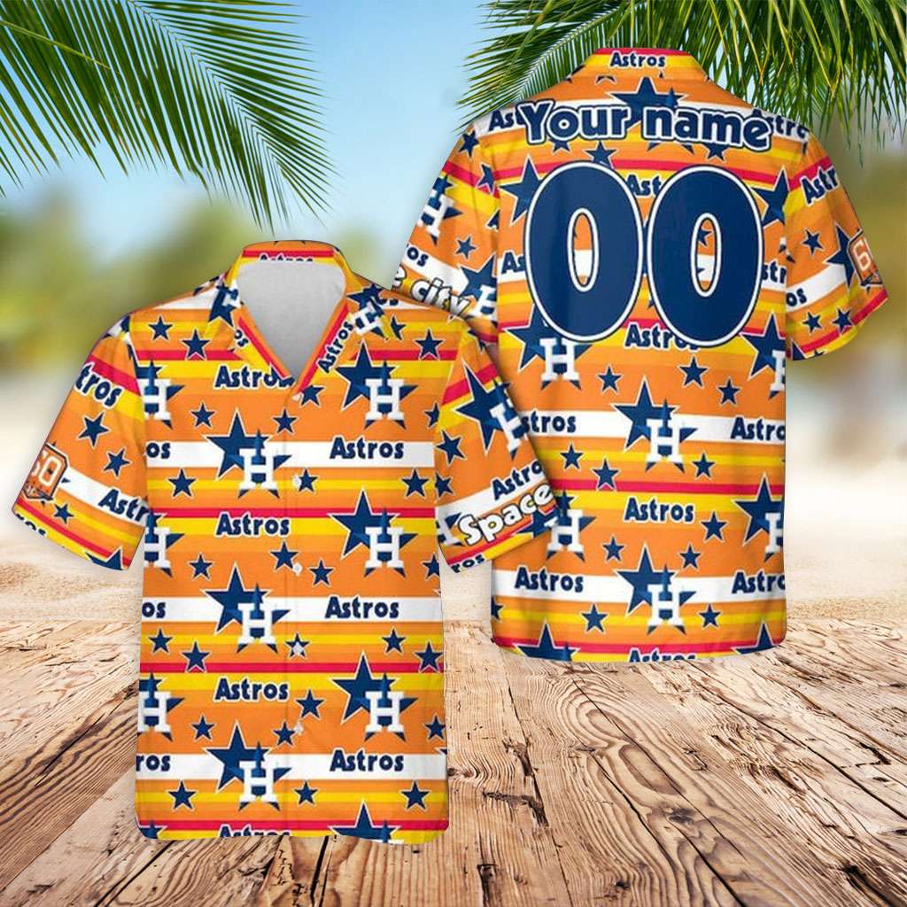 Custom Houston Astros Star Hawaiian Shirt – Official Astros Merchandise Custom Houston Astros Star Hawaiian Shirt – Official Astros Merchandise