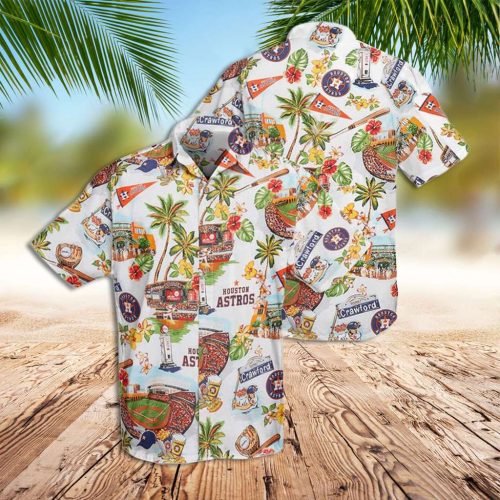 Official Houston Astros Summer Hawaiian Shirt – Limited Edition