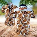 Baltimore Orioles Palm Leaves Hawaiian Shirt – Official MLB Merchandise Baltimore Orioles Palm Leaves Hawaiian Shirt – Official MLB Merchandise