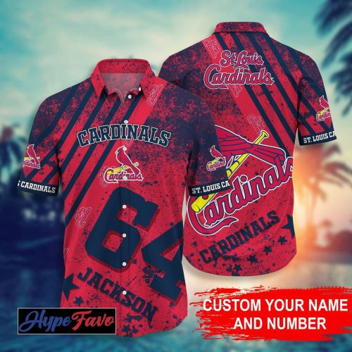 Custom St Louis Cardinals MLB Hawaiian Shirt - Personalized Fan Gear