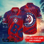 Custom Washington Nationals MLB Hawaiian Shirt – Personalized Fan Gear