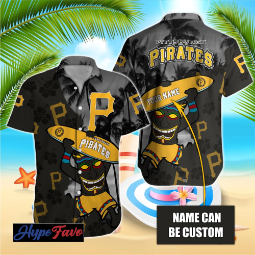 Pittsburgh Pirates MLB Custom Hawaiian Shirt – Official Team Gear