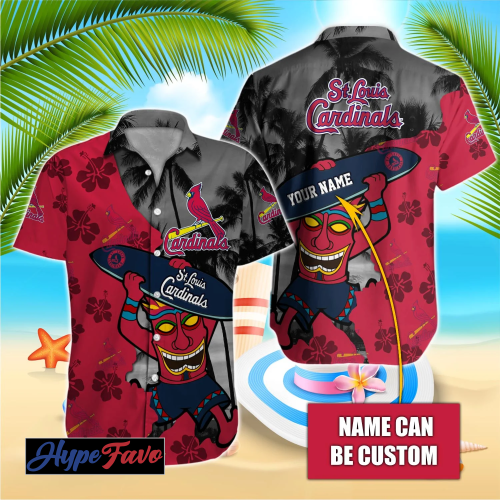 Custom St Louis Cardinals MLB Hawaiian Shirt – Officially Licensed Team Merchandise