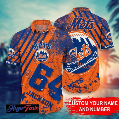 Custom New York Mets MLB Hawaiian Shirt – Personalized Fan Gear