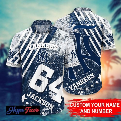 Custom New York Yankees MLB Hawaiian Shirt – Personalized Fan Apparel