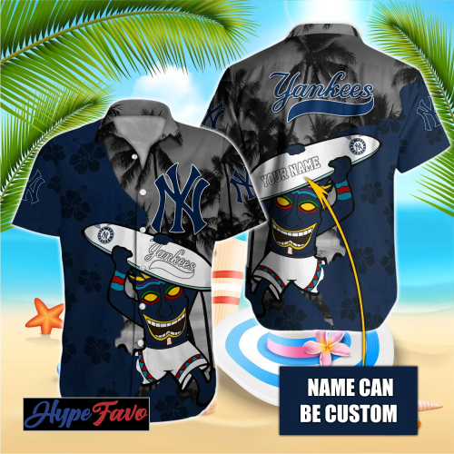 Custom New York Yankees MLB Hawaiian Shirt – Official Merchandise
