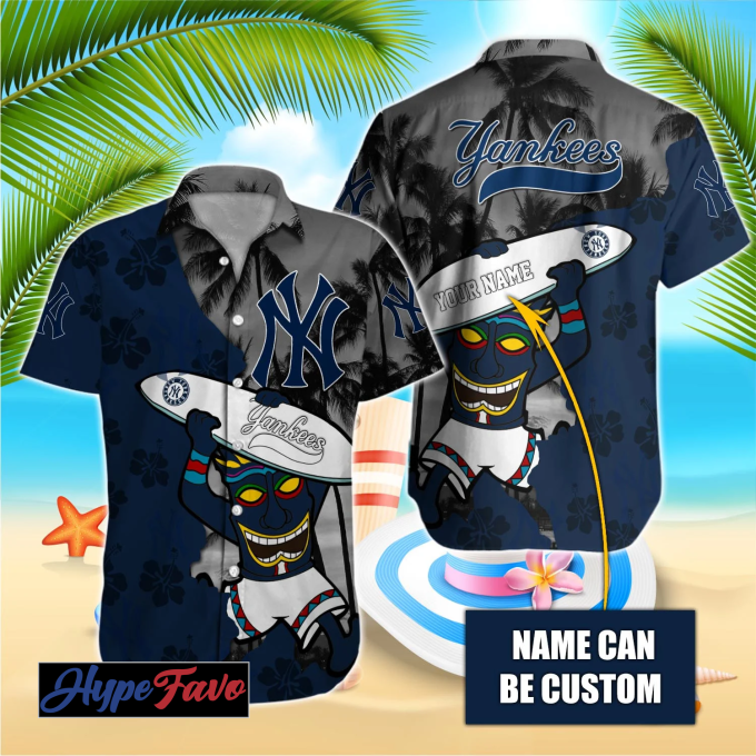 Custom New York Yankees MLB Hawaiian Shirt – Official Merchandise