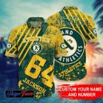 Custom Oakland Athletics MLB Hawaiian Shirt – Personalized Fan Gear