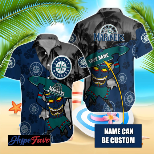 Custom Seattle Mariners MLB Hawaiian Shirt – Officially Licensed Gear