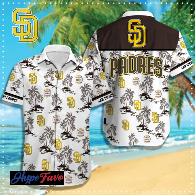Official San Diego Padres MLB Hawaiian Shirt – Limited Edition Gear