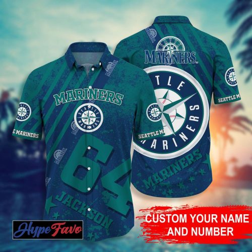 Custom Seattle Mariners MLB Hawaiian Shirt – Personalized Fan Gear