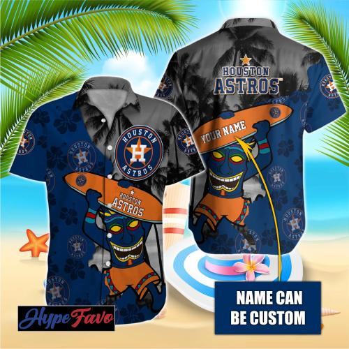 Custom Houston Astros MLB Hawaiian Shirt – Officially Licensed Gear